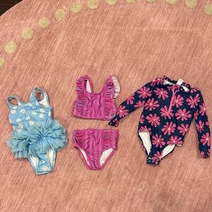 Cat and Jack Swim suit set of 3